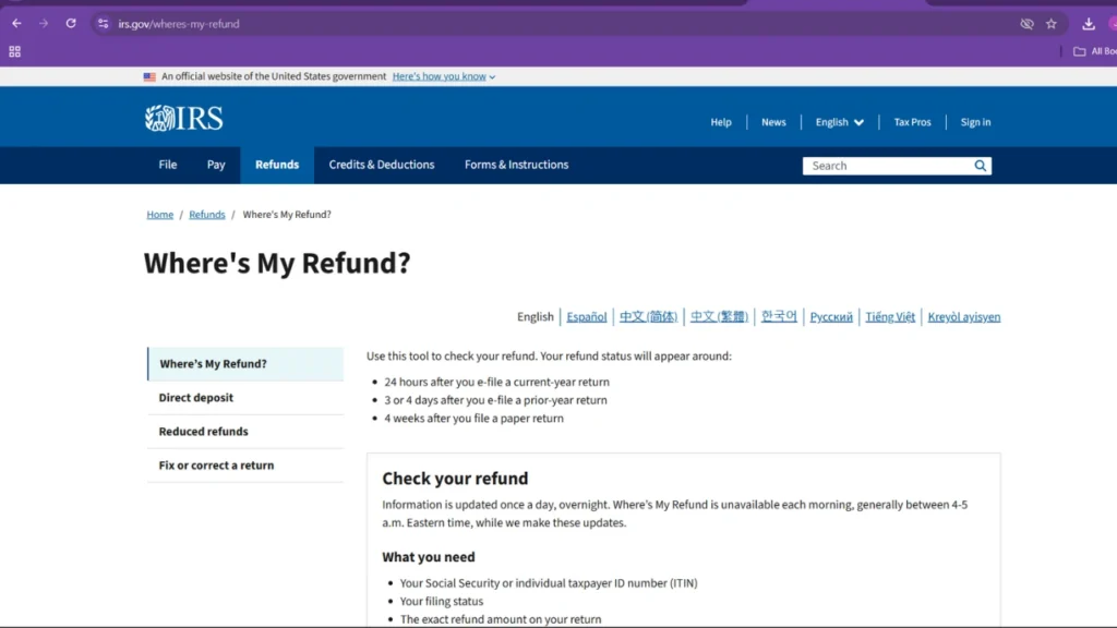 $3000 on Average Confirmed By IRS As 2025 Tax Refunds
