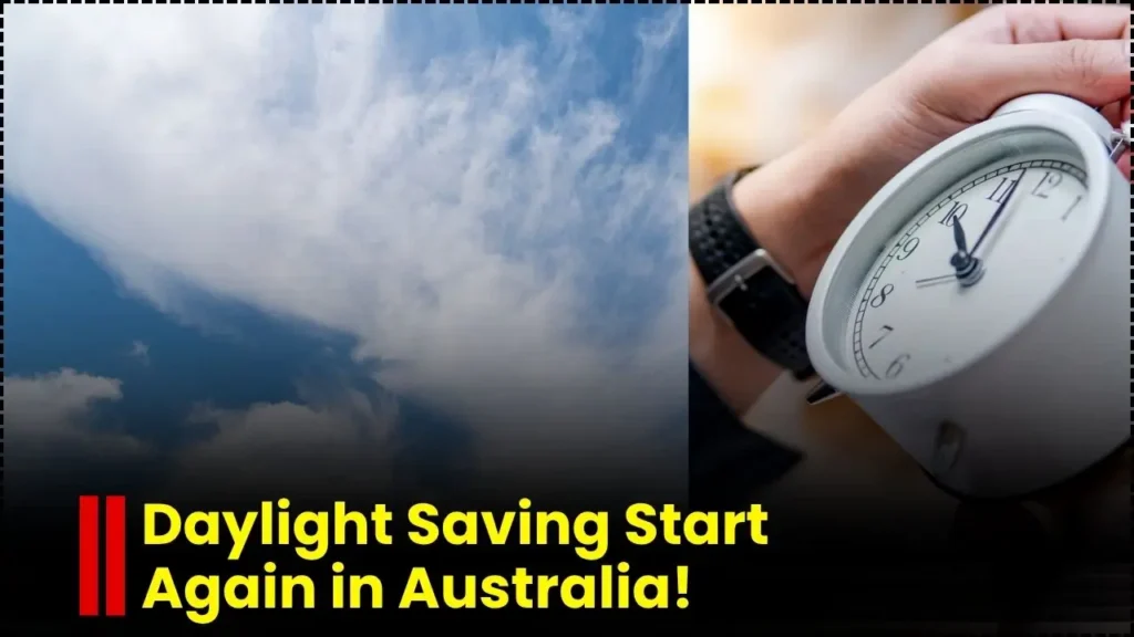 Daylight Saving Start Again in Australia